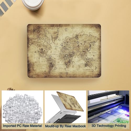 Funda Macbook Pro 13 2012-2015 carcasa dura mate y protector de teclado 6