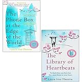 Laura Imai Messina 2 Books Collection Set (The Library of Heartbeats [Hardcover], The Phone Box at the Edge of the World)