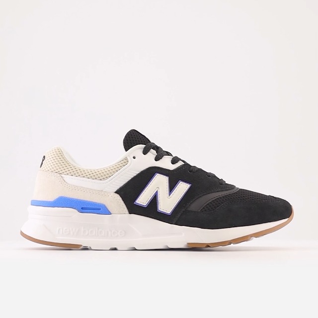 New Balance Men's 997H V1 Sneaker, Black/Sea Salt, 7.5 M : Amazon