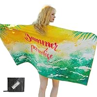 Telo Mare Microfibra,Grande,Asciugamano Microfibra, 80 X 160 Cm, Senza Sabbia, Super Leggero, Per Piscina, Campeggio, Picnic, Yoga, Palestra, Paesaggio Naturale -3I1X/U6T