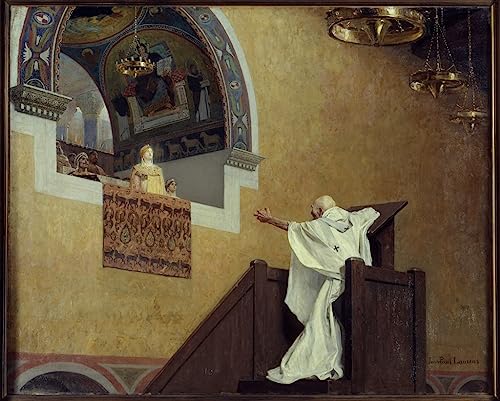 Saint Jean Chrysostome Toile Fine Art Jean Paul Laurens Tableau Prestige