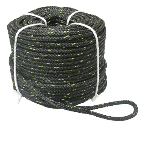 ミノル工業(Minoru) 超高分子量ポリエチレンロープ φ10mm×50m R-1005BK