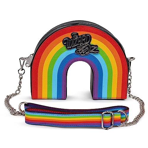 Wizard of Oz Bag Crossbody, The Wizard of Oz Rainbow, Vegan Leather4