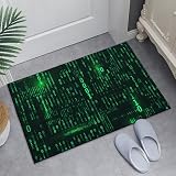 Binary Code Area Rug
