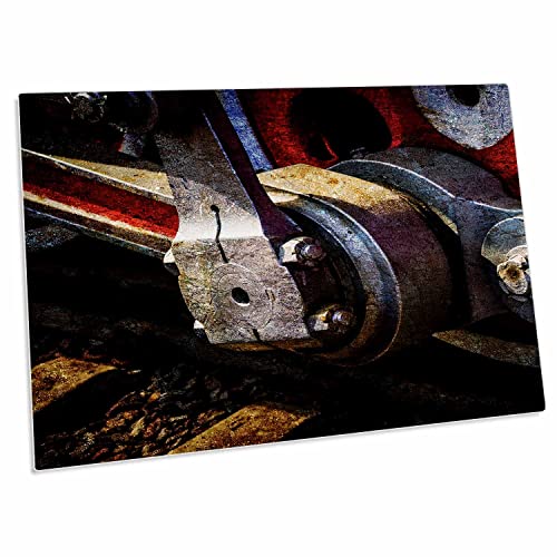 Detalle de engranaje de tren a vapor vintage - Pad de escritorio L