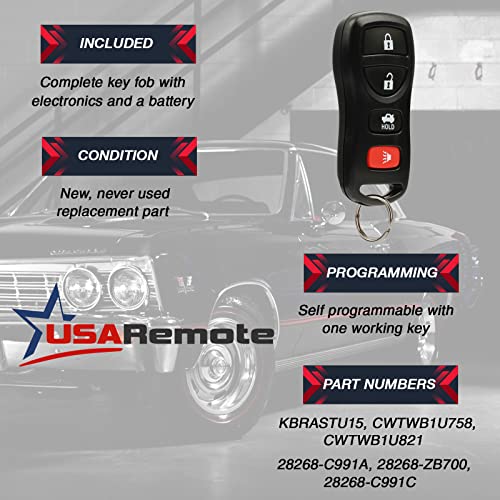 USARemote Nissan Infiniti Key Fob