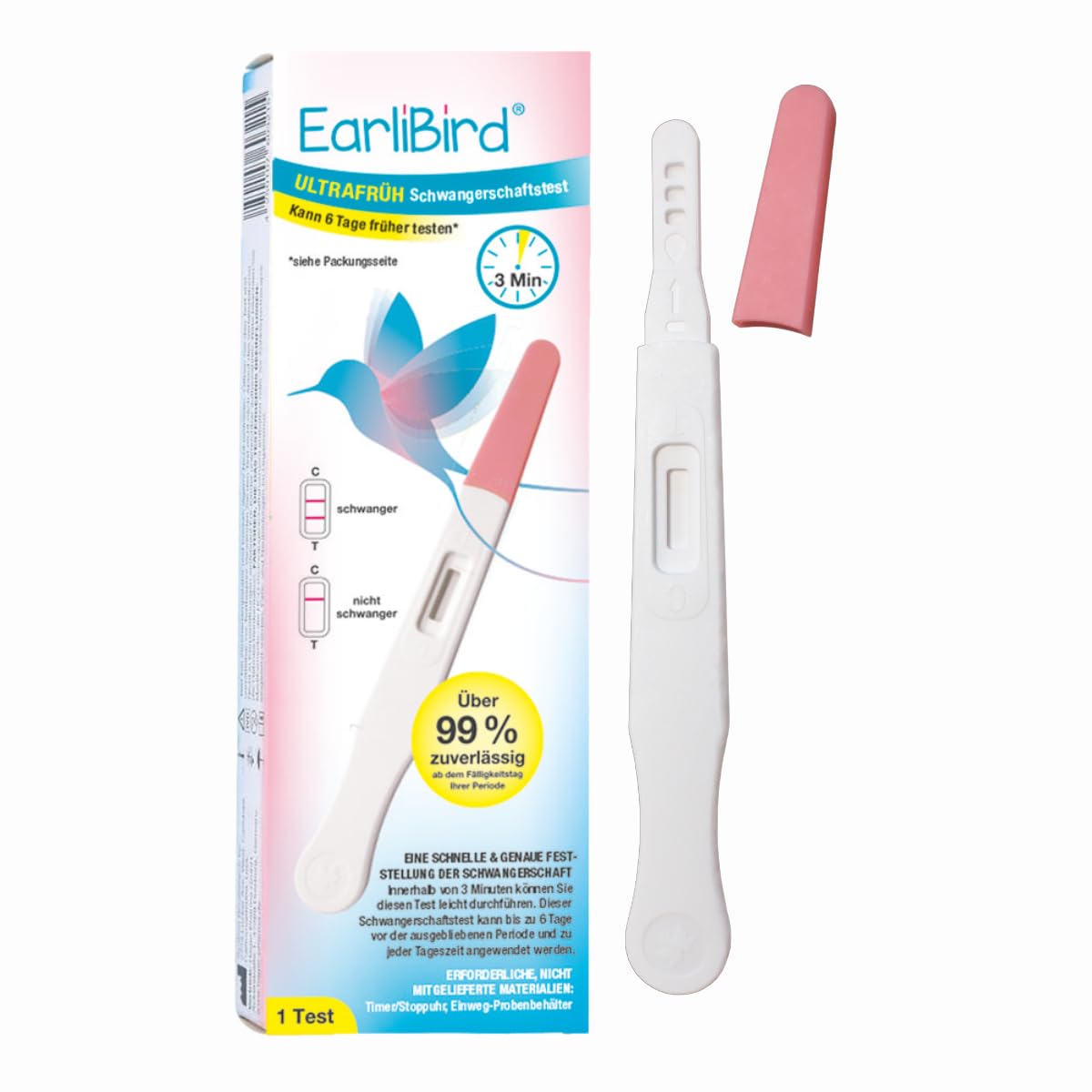 EarliBird® Schwangerschaftstest Ultra-Früh