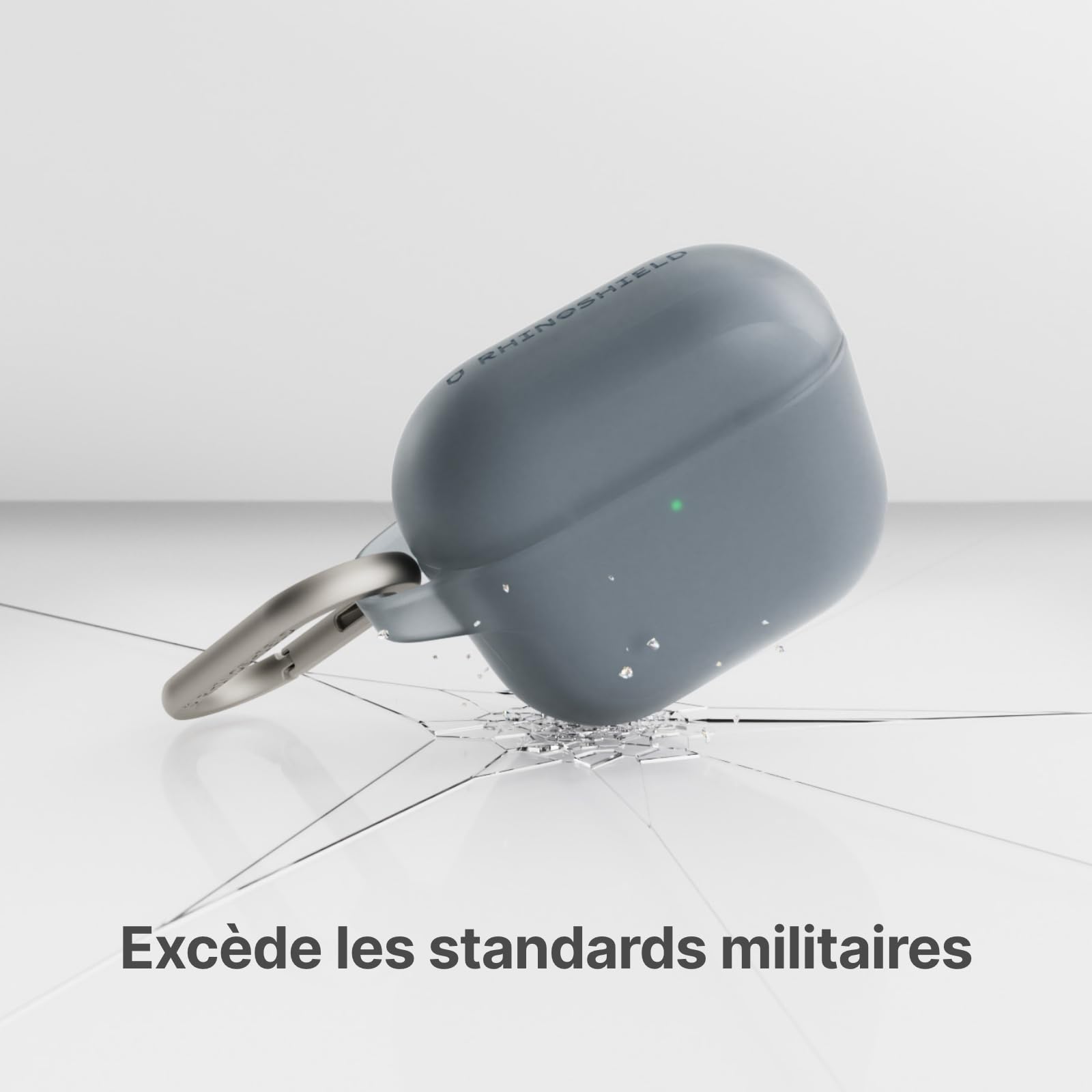 RhinoShield Coque écouteurs pour AirPods 4 - Noir