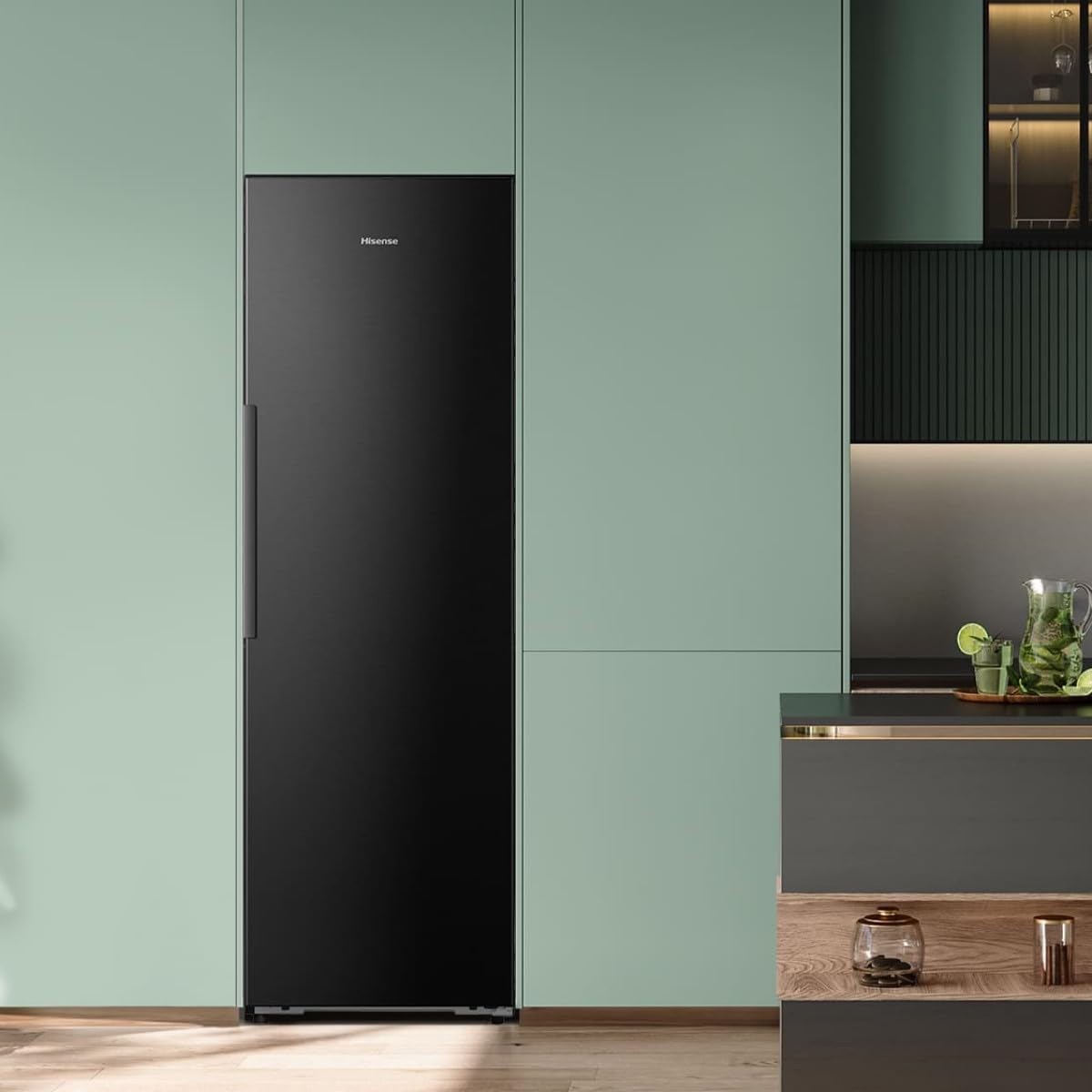 Hisense Refrigerador 372 L negro - RL3K370SAFC