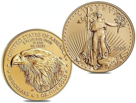 2021-2024 US Coins 1oz The United States Statue of Liberty Gold Plated Coin - American Eagle Coin Commemorative Coin (2023-gold)