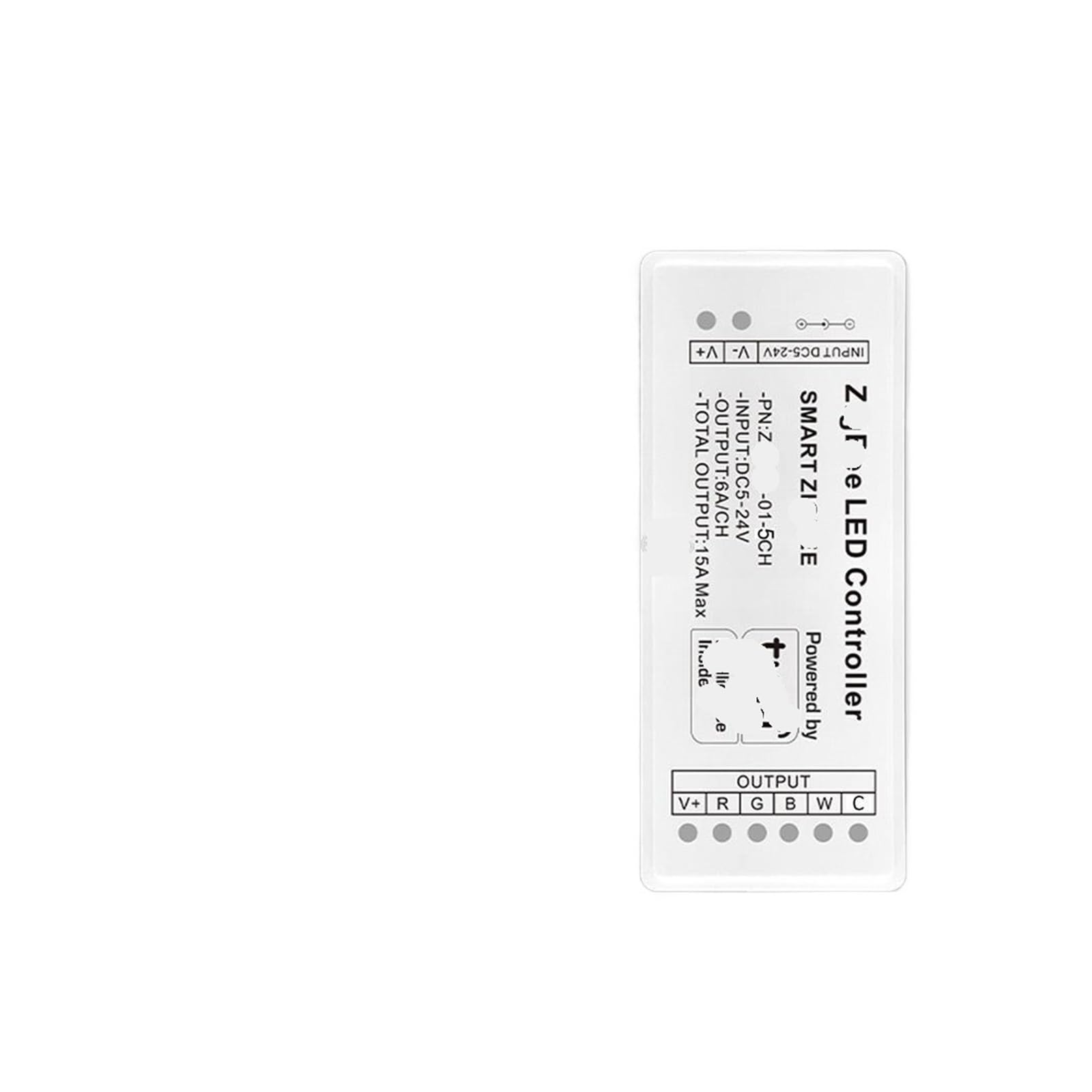 Contrôleur intelligent LED RGBCCT pour ruban 12V 24V premium