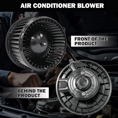 Image of 700191 Front AC Heater Blower Motor Fan Fit for Cadillac Escalade for Chevy Avalanche 1500 2500 Silverado 1500 2500 3500 for GMC Sierra 1500 2500 3500 for Hummer H2 88986838, 89019301