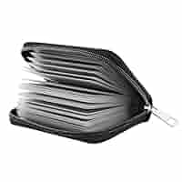 Porta Carte Di Credito In Vera Pelle - 40 Slot Per Uomo E Donna, Design Compatto E Elegante - Foto 14