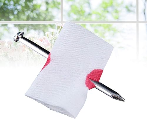 Miniatura 9 de Nail Through Finger Fools Day Fotografía Prop Truco Herramienta de broma Parodia Prop Nail Through Finger Broma