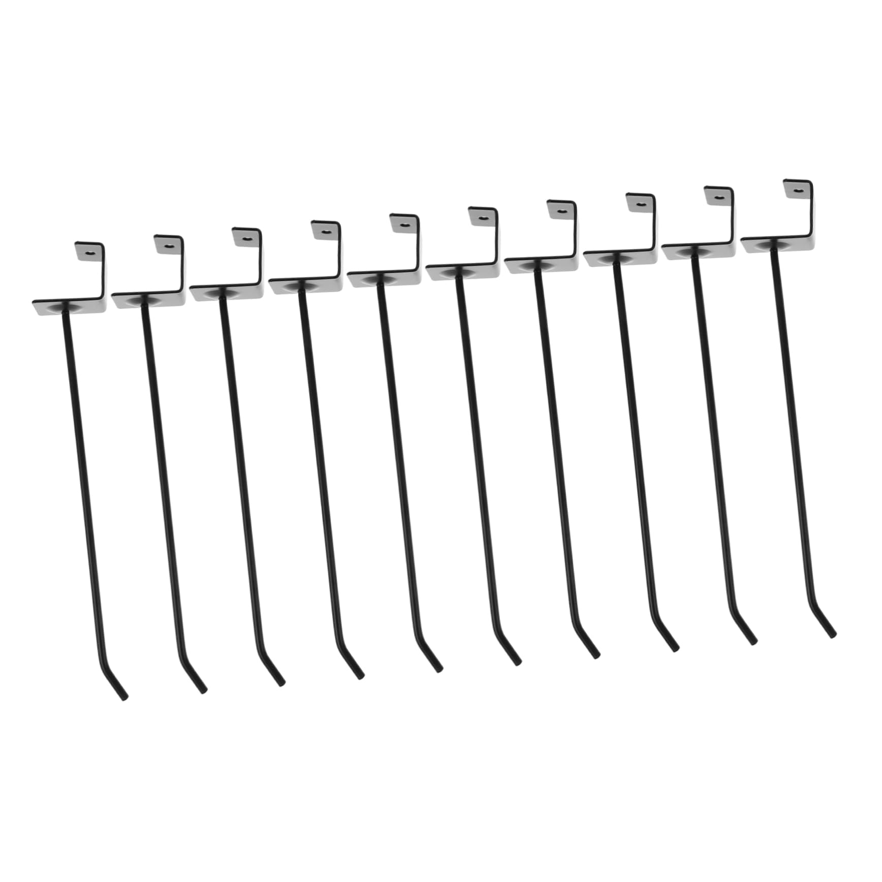 Hohopeti 10pcs Hooks Supermarket Display Hook Easy Install Versatile Display Solution