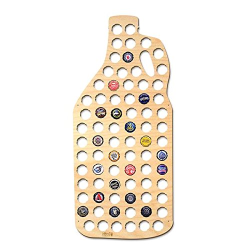 5139 Growler Beer Cap Map, Large, 11" x 24"