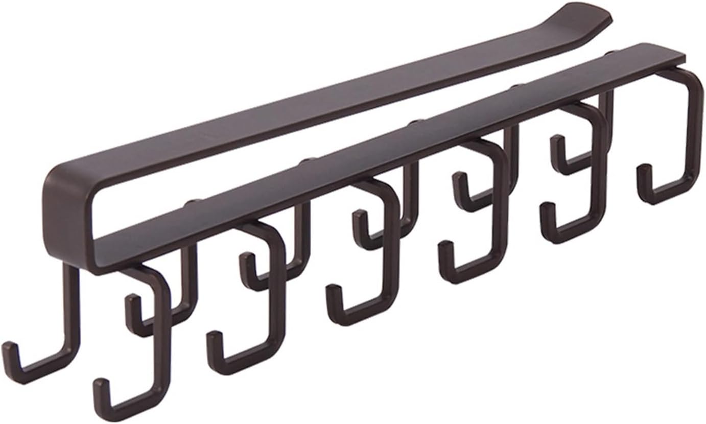 yaoqijie キッチン収納ラック食器棚吊りフック棚カップ皿ハンガーチェスト収納棚バスルームホルダーオーガナイザーフック WY11