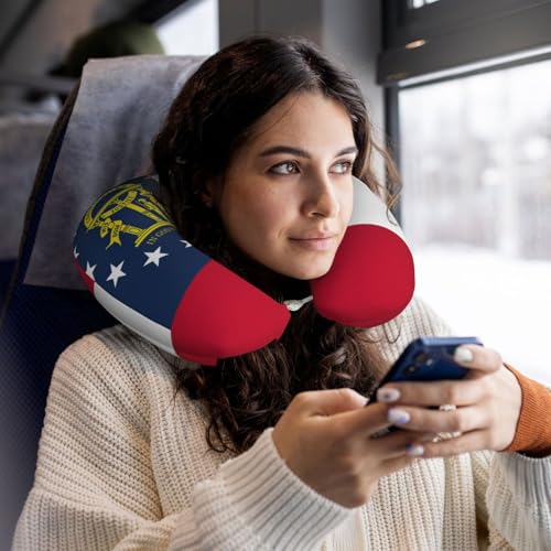 Almohada de poliéster ajustable para cuello negro miniatura 6