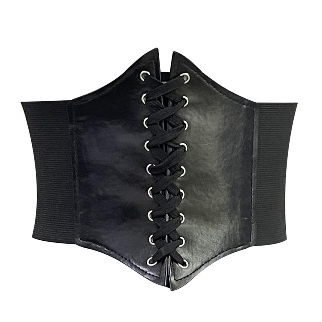 Cintura Vita Larga Donna Corsetto Nero Donna Cintura