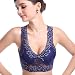 Cabales Women's 100% Lace Full Coverage Wire Free Leisure Bra