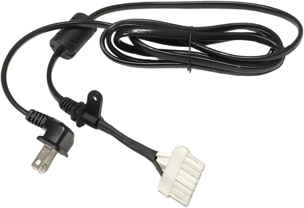 Television TV Power Cord Compatible with LG Model Numbers 86NANO91ANA, OLED77CXPUA, OLED77C1PUB, 86UT640S0UA, 82UP8770PUA