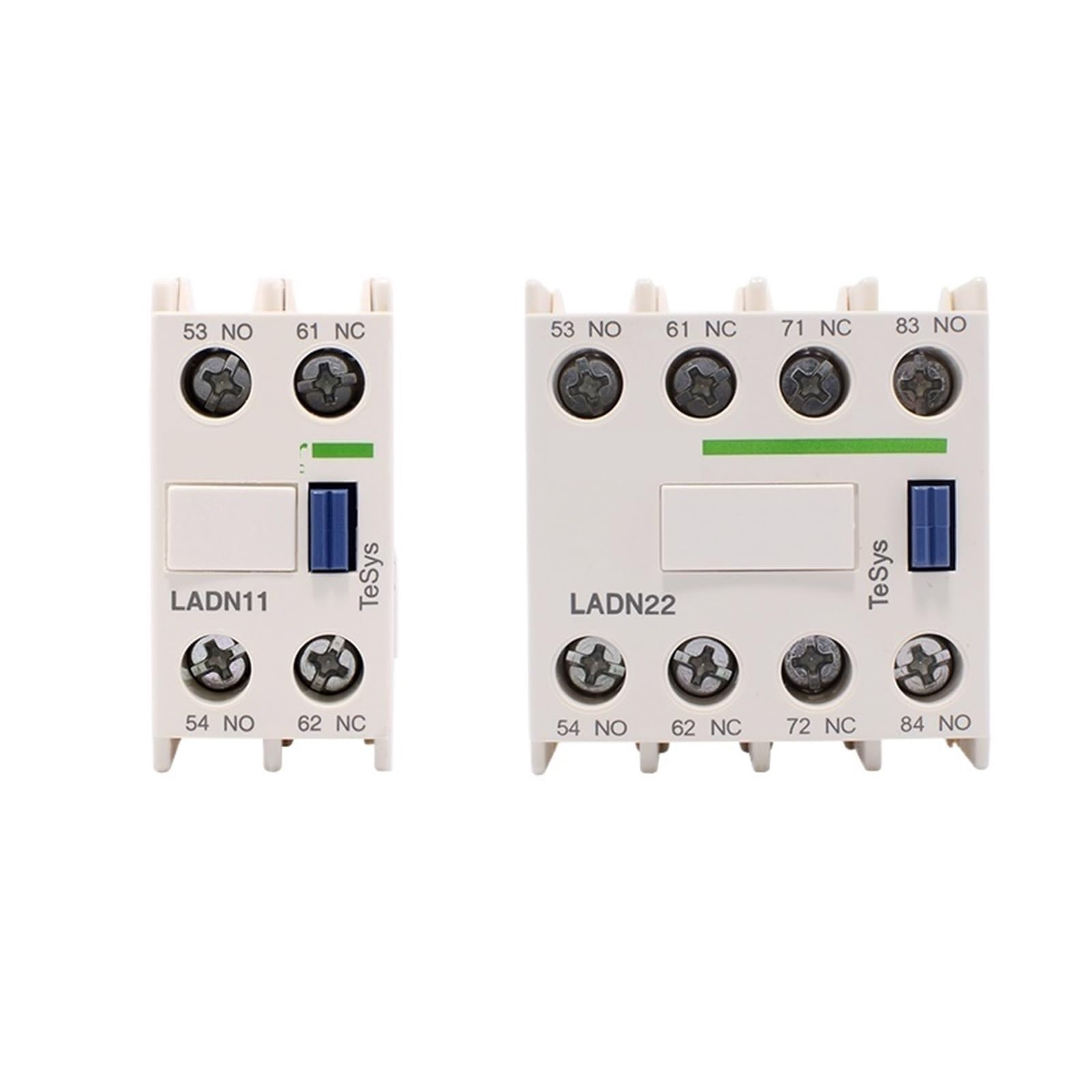 TPKMVGAP 1PCS contact LADN11C22C Front Side Installation Set of Contacts LAD8N11 Suitable for LC1D Contactor(LADN02C)