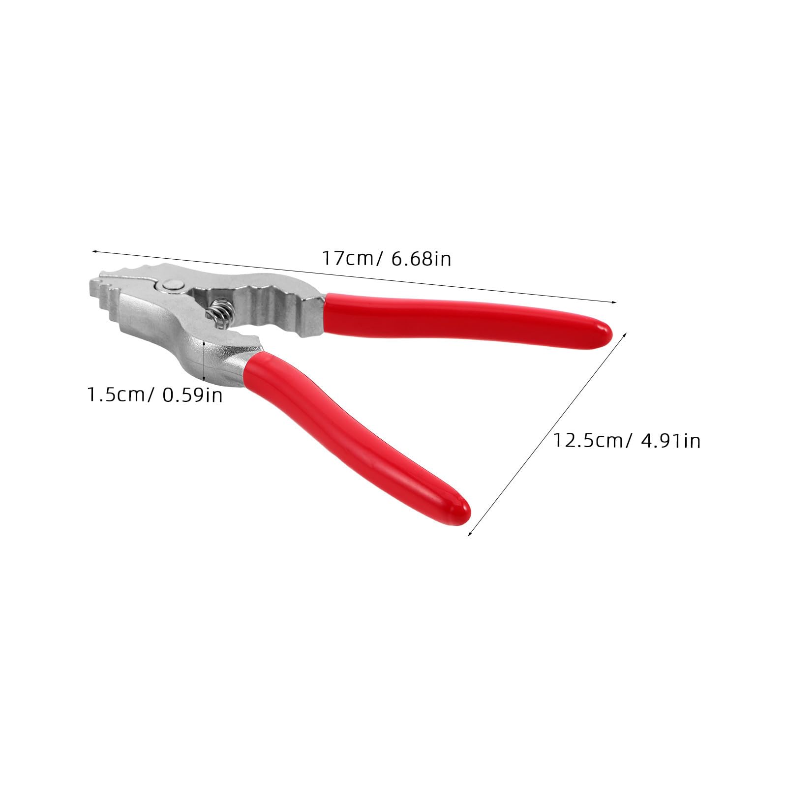 ULTECHNOVO Pince à Ouvrir pour Maillons de Chaîne en Alliage de Zinc Poignée Ergonomique et Construction Robuste pour Installation de Luminaires Suspendus