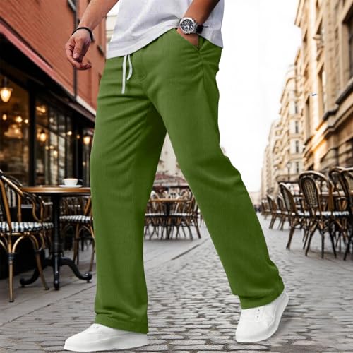 Mens Wide Leg Sweatpants Active Loose Pants Lounge Drawstring Activewear with Pockets Y2k Streetwear2