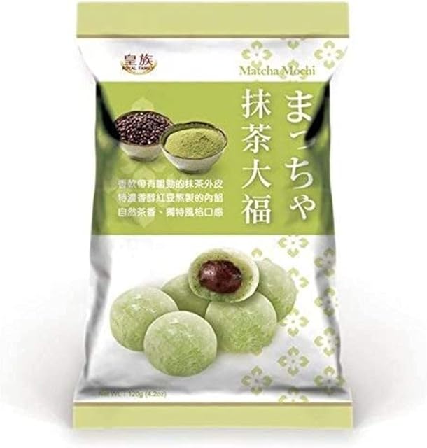 Royal Family Matcha Mochi 120g, (Pack of 1)