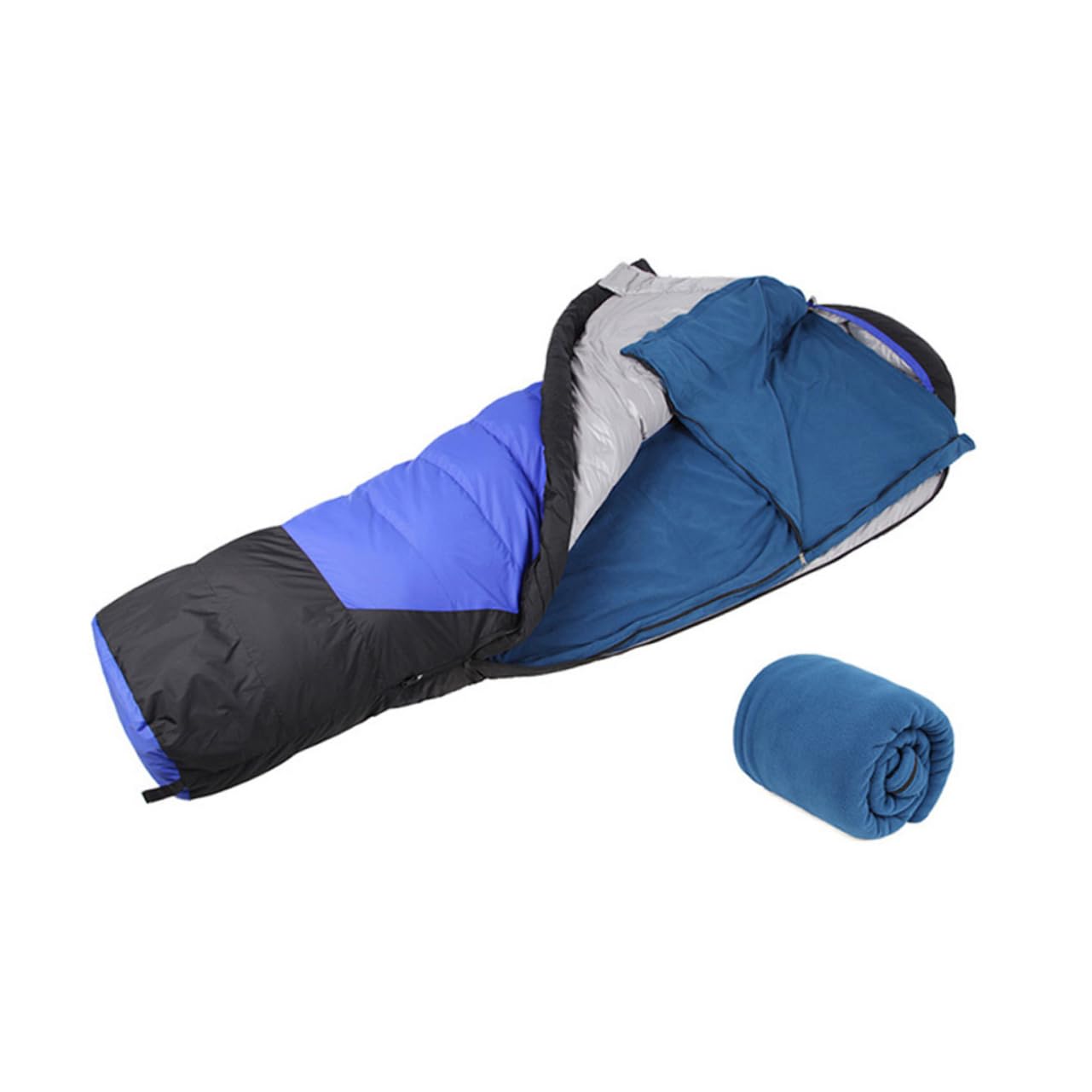 Milisten Outdoor Schlafsack Schlafsäcke Für Erwachsene Camp Schlafsack Schlafsack Kompakter Wanderschlafsack Sommerschlafsack Campingschlafsack Outdoor Campingausrüstung Blau