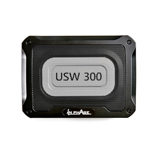 In Phase USW300 Underseat Subwoofer | Car Subwoofer with Built in Amplifier