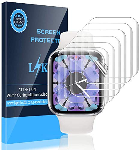 LK [6 Pack] Screen Protector for Apple Watch 42mm Series 3 2 1