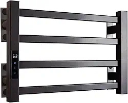 Toalheiro Elétrico 30x45 Térmico com Display Digital e Temporizador 110V (Preto)