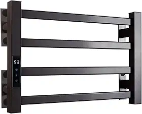 Toalheiro Elétrico 30x45 Térmico com Display Digital e Temporizador 110V (Preto)