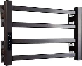 Toalheiro Elétrico 30x45 Térmico com Display Digital e Temporizador 110V (Preto)