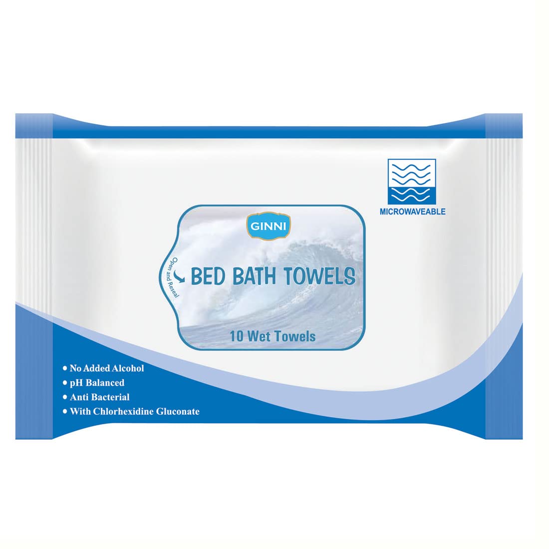 GINNI Bed Bath Towel, Hygiene Big Wet Wipes For Adults, Patients & Baby Wet Wipes & Refreshing Sponge Bath(10 Pulls/Pack) (140 Wipes)-image-31