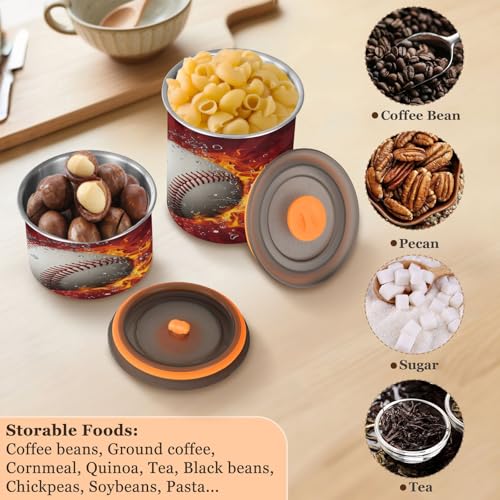 Contenedor Hermético Acero Inoxidable para Café 500ml miniatura 5