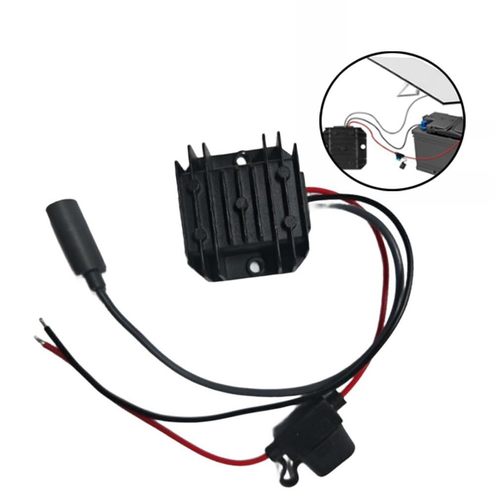 DC-DC Boost konwerter 9-28 V na 30 V 3,5 A do Starlink Mini, wodoszczelny zasilacz z aluminium z ochroną przed uderzeniami do samochodów ciężarowych, kamperów, łodzi