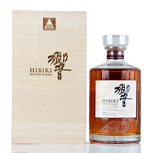 サントリー 響 サントリーウイスキー100周年記念 43度 700ml 木箱入り Suntory Hibiki 100th Anniversary Blend 日本 ウイスキーのサムネイル