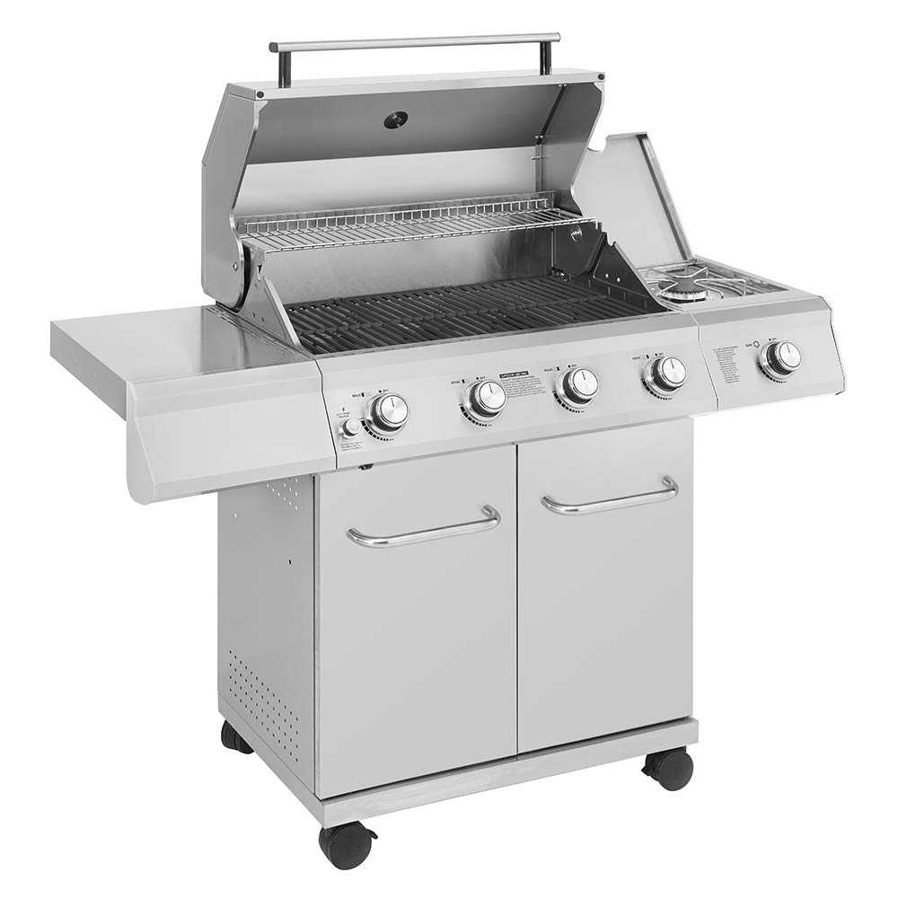 Buy Monument Grills Larger 4Burner Propane Gas Grill Stainless Steel