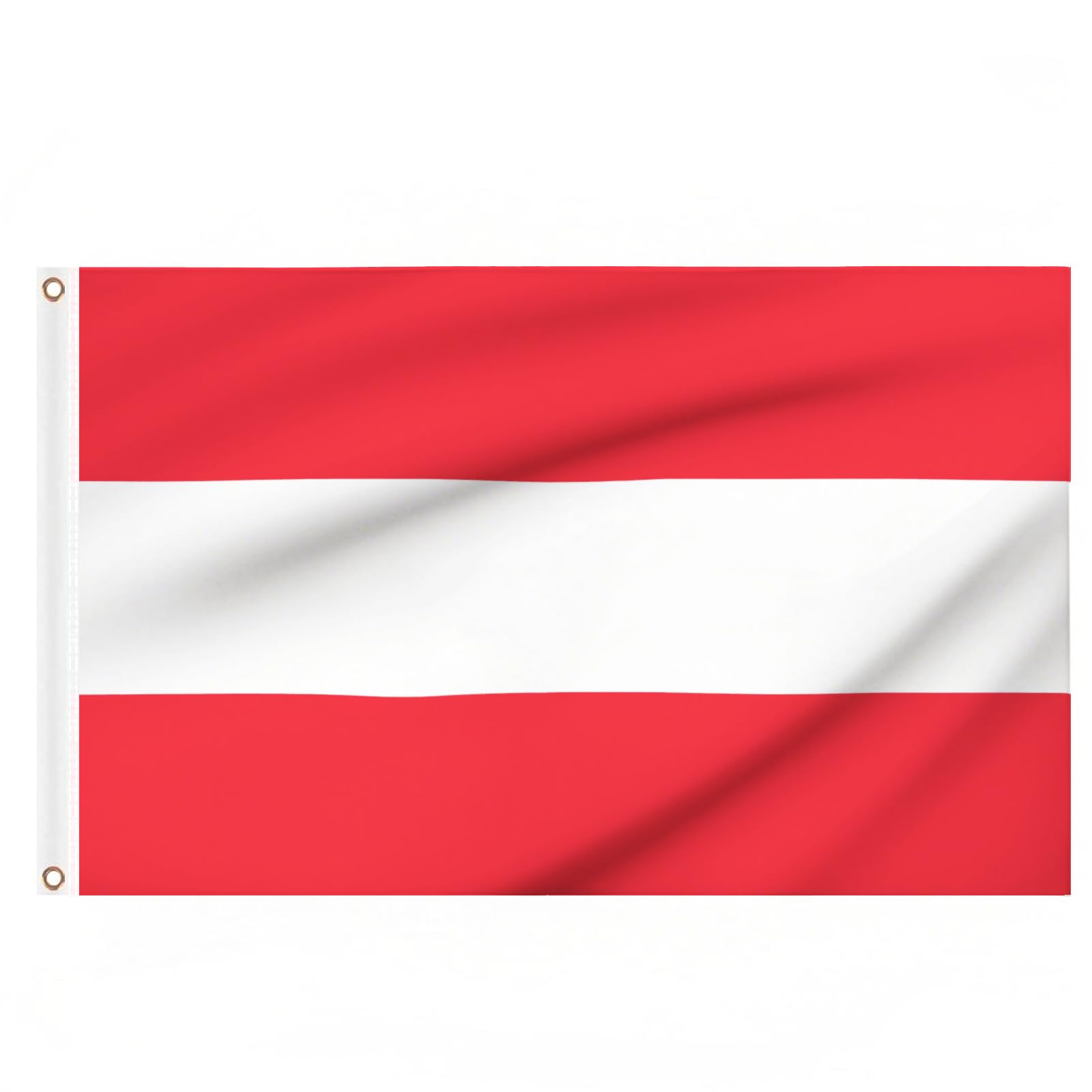 Austria Flag 5ft x 3ft, Large Big Austrian Flags with Brass Eyelets for Football Events School Culture Day October 26th National Day Party Outdoor Decorations โ image 1