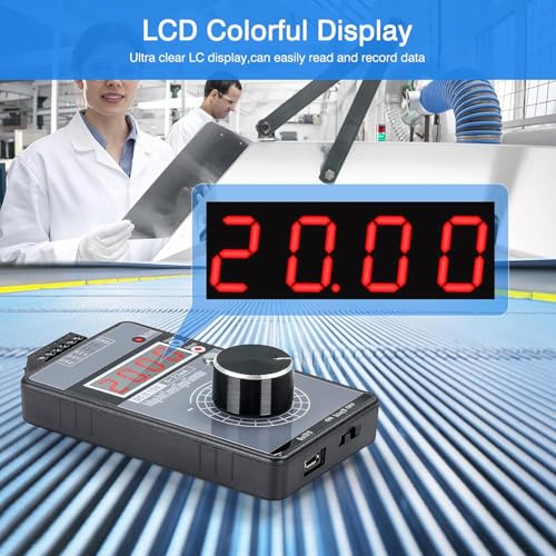 Image of SKYKING DC 0-10V 0 /4-20mA Current Voltage Signal Generator, Built-in Battery Power Supply Interface Analog Simulator, Adjustable 4-Digit Display, for PLC, Panel Debugging, Device Testing
