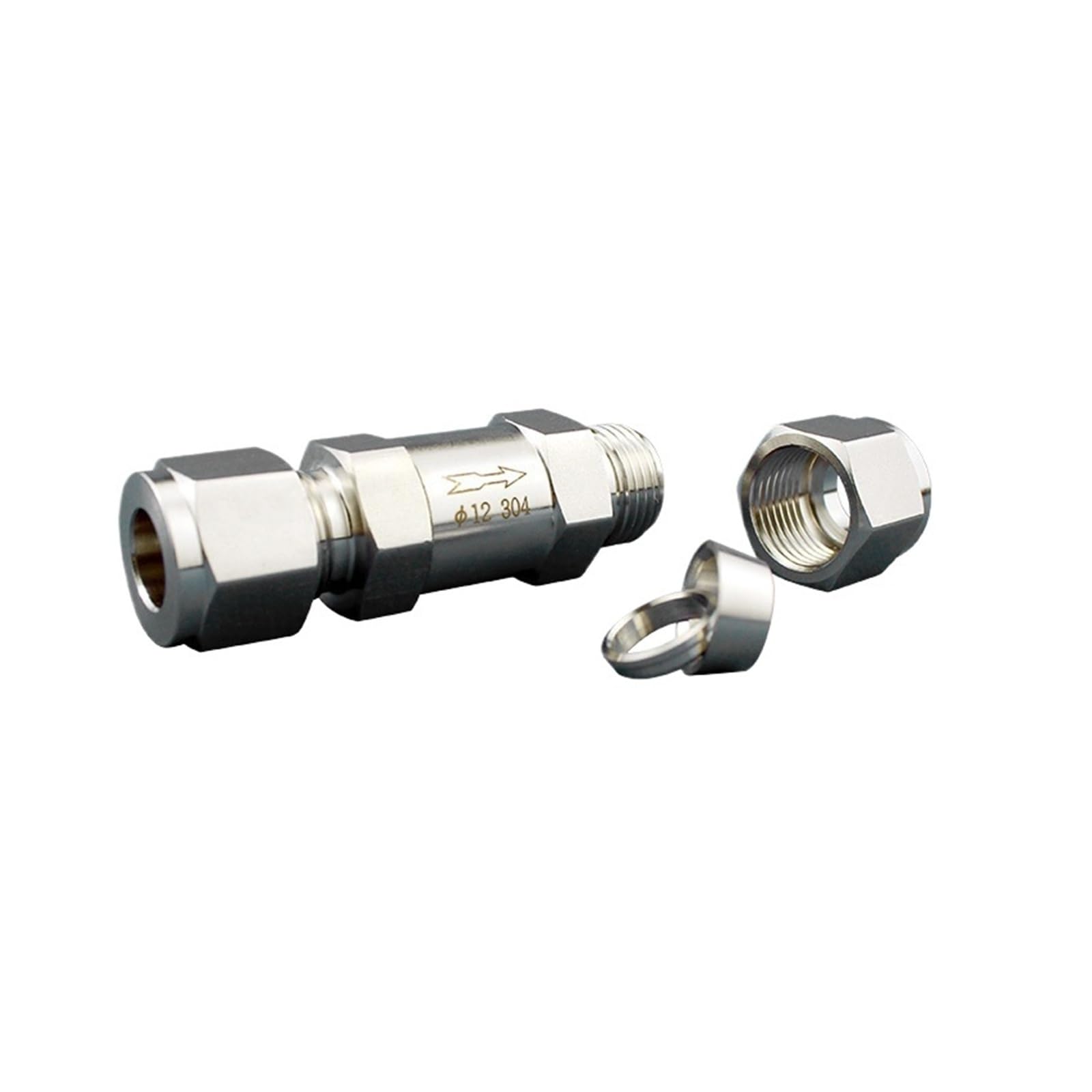 Clapet anti-retour 3/4 inox double virole : étanchéité absolue pour vos réseaux haute pression