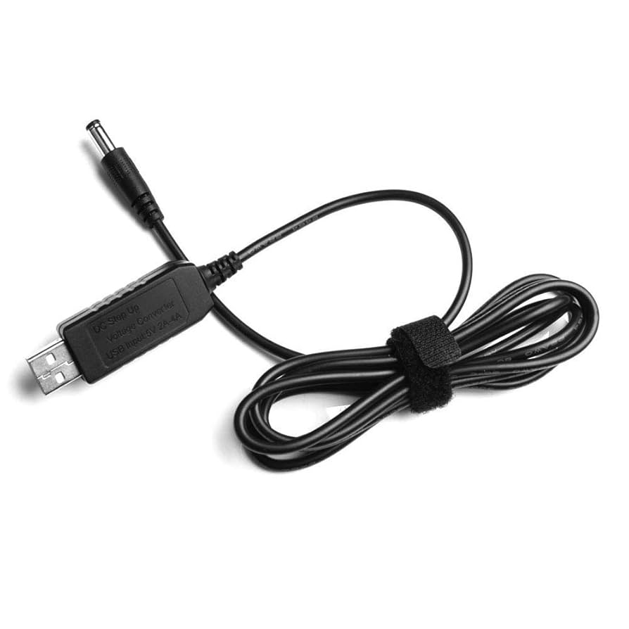 Amazon.co.jp: 5V USB - DC 9V充電ケーブル（5インチ）、ギター