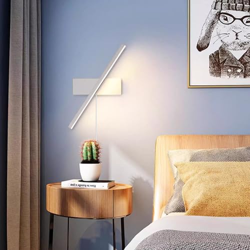 Lámparas de pared moderno minimalista con enchufe e interruptor 5