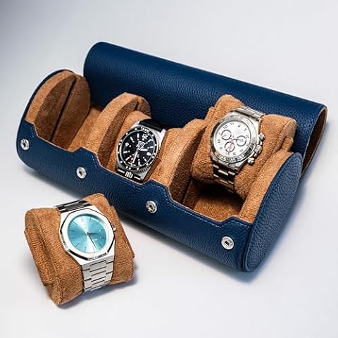 Étui de voyage TIMESHELTER pour 3 montres Cover