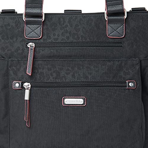 Baggallini Womens 3-In-1 3 In 1 Convertible Backpack With Rfid Phone Wristlet, Black Cheetah Emboss, One Size Us #TOP2