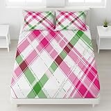 Aintien Parfait & Grand Bonnet Ce drap-housse 140 x 190 cm avec grand bonnet de 30 cm enveloppe le matelas comme une seconde peau. Son élastique périphérique et sa structure antidérapante garantissent une tenue stable. Accompagné d'une taie 2 x 65 x 65 cm, ce drap de lit assure une nuit sans glissements pour un sommeil serein