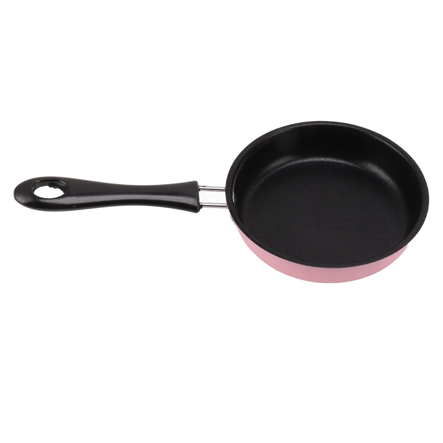 Mini Frying Pan - Stainless Steel Nonstick Egg Pan with Long Handle Ideal for Breakfast and Small Meals