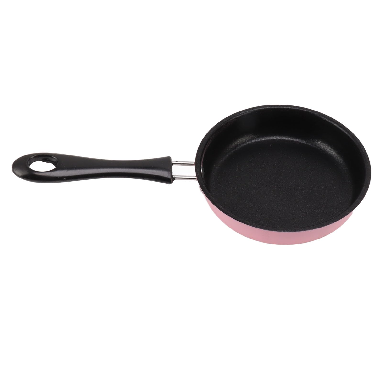 Mini Frying Pan - Stainless Steel Nonstick Egg Pan with Long Handle Ideal for Breakfast and Small Meals